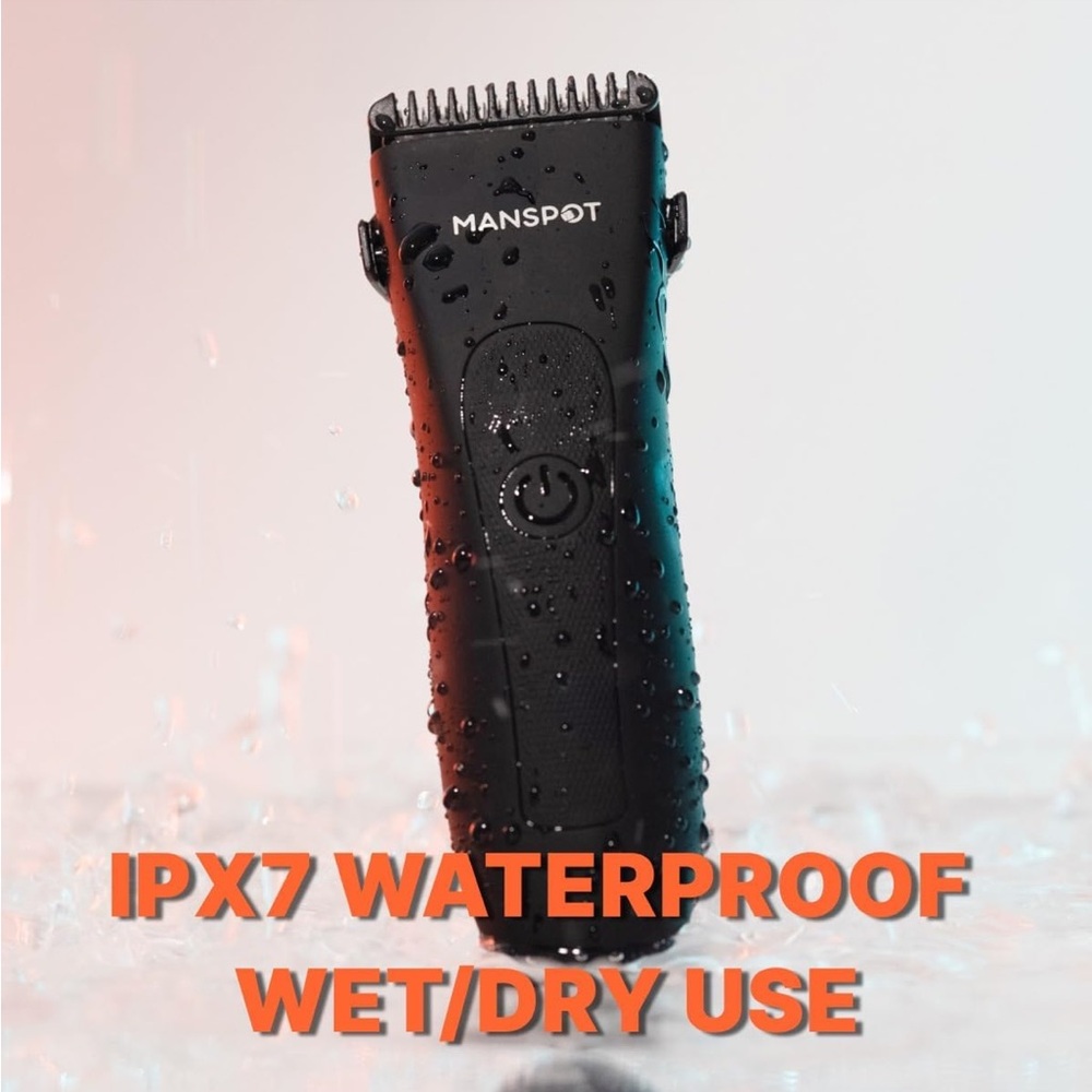 Black Grooming Tool with Ergonomic Design and Rechargeable Feature - Picture 5 of 5